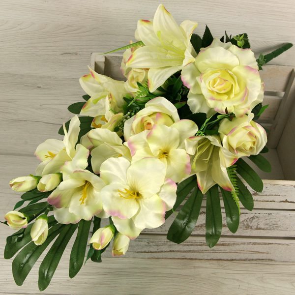 Kytica ruža ľalia gladiola x11  JX1886 - Image 3