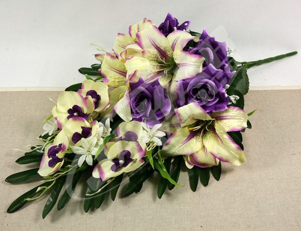 Kytica ľalia ruža orchidea x19 JX696-L