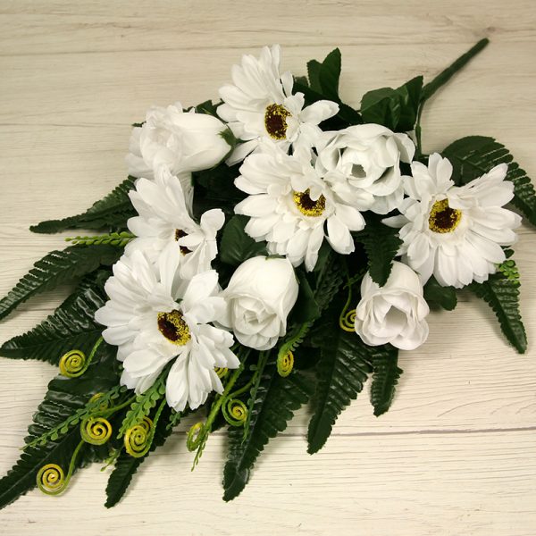 Kytica ruža, gerbera x11  JX22311-CR - Image 2