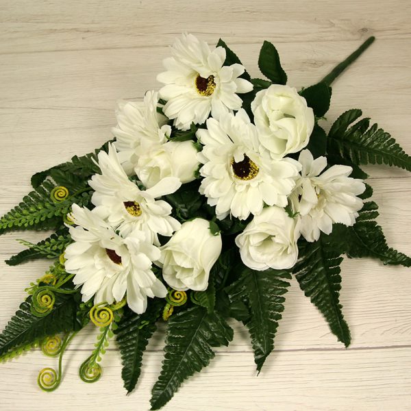 Kytica ruža, gerbera x11  JX22311-CR - Image 3