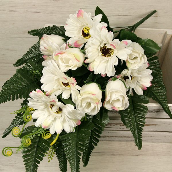 Kytica ruža, gerbera x11  JX22311
