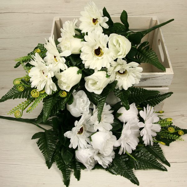 Kytica ruža, gerbera x11  JX22311-CR
